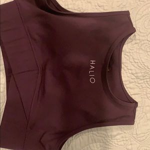 Halio Athletic Sports crop top